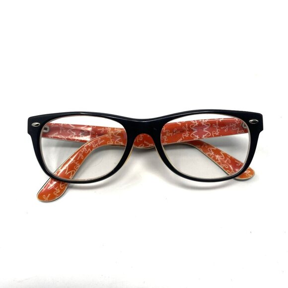 Ray Ban RB 2168F Year 2000's Black Frame Logo Inside Prescription Lenses - Picture 2 of 16